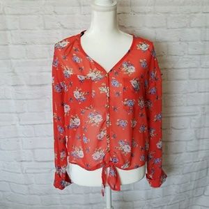 Forever 21 Floral Top